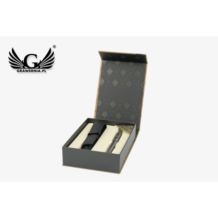 Wieczne Pióro PARKER IM Gun Metal CT z etui - PAR154-P-SWPAG