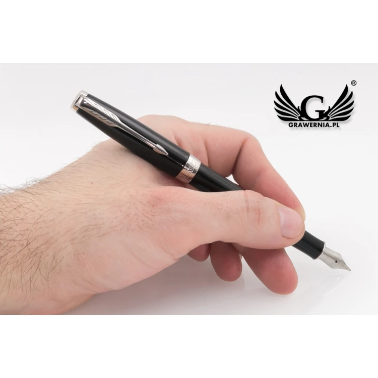 Wieczne Pióro PARKER SONNET Core Laka głęboka czerń CT - PAR159-P-PT