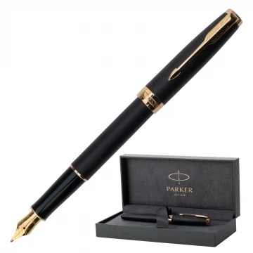 Wieczne Pióro Parker Sonnet Core Laka matowa czarna GT - PAR151-P-SW