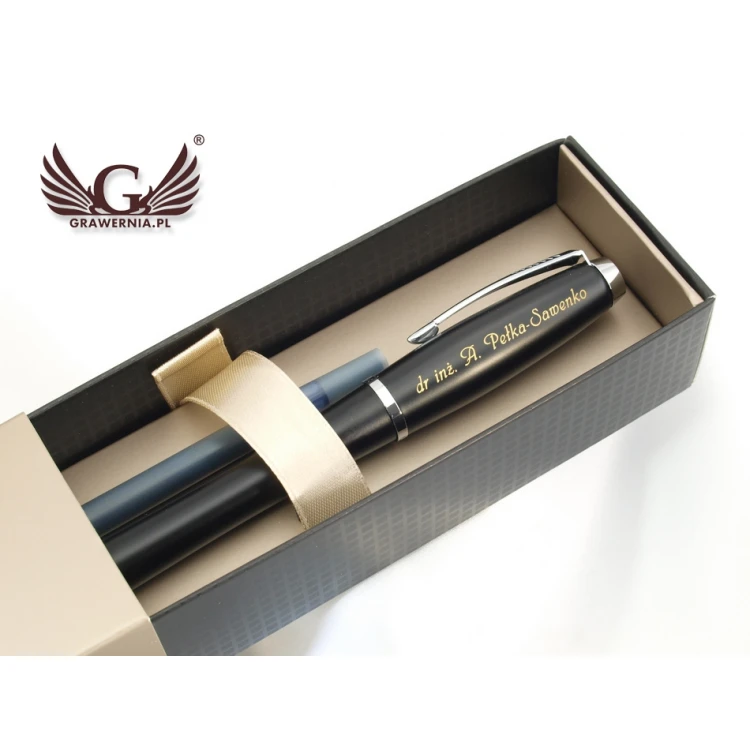 Wieczne Pióro PARKER URBAN Muted Black CT - PAR130-P-SW