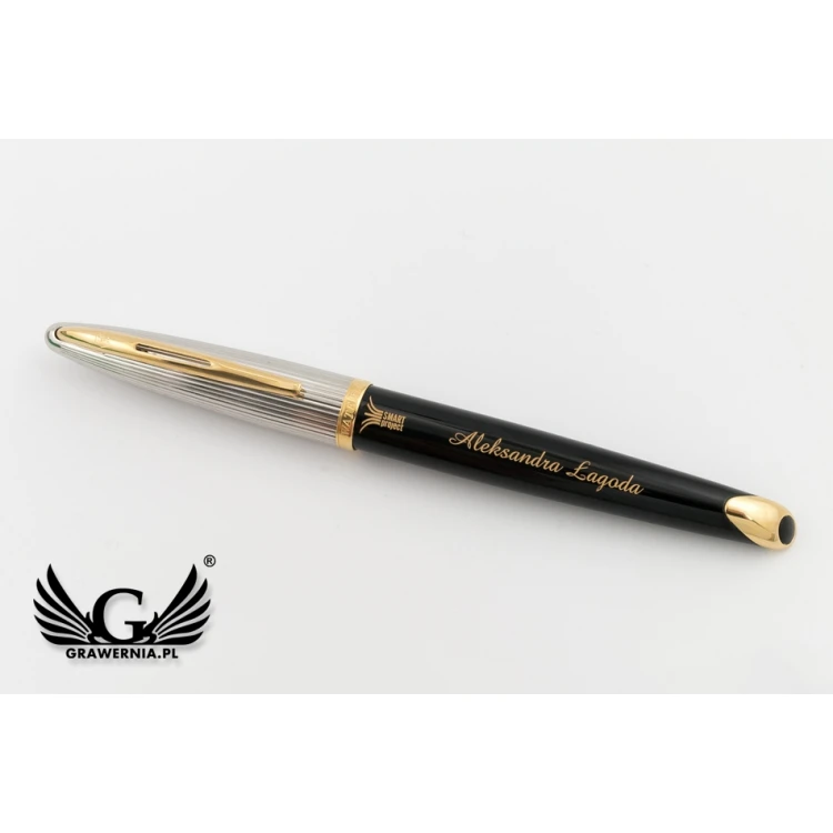 Wieczne pióro WATERMAN Carene Deluxe Czarny GT - WAT017
