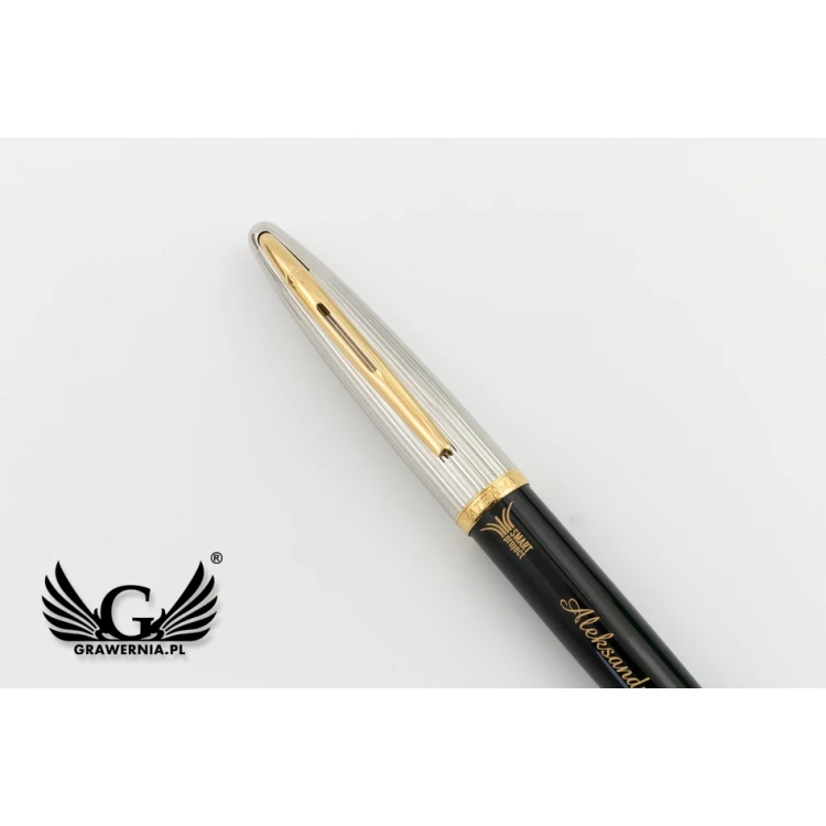 Wieczne pióro WATERMAN Carene Deluxe Czarny GT - WAT017
