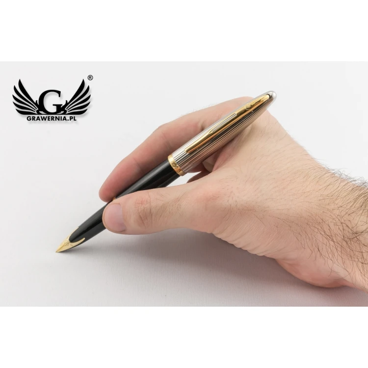 Wieczne pióro WATERMAN Carene Deluxe Czarny GT - WAT017