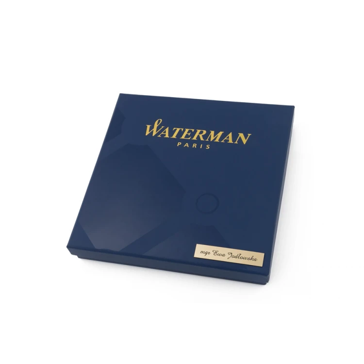 Wieczne Pióro WATERMAN Carene Deluxe Czarny GT zestaw z piórnikiem - WAT036