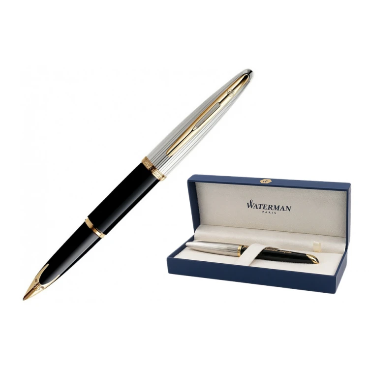Wieczne pióro WATERMAN Carene Deluxe Czarny GT - WAT017