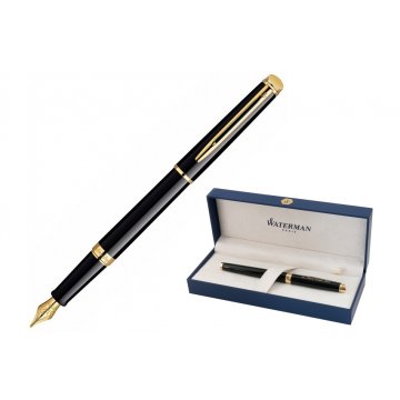 Wieczne Pióro WATERMAN HEMISPHERE - czerń marsjańska GT - WAT029