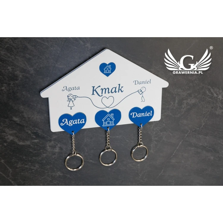 Wieszak na klucze Family - DEK017