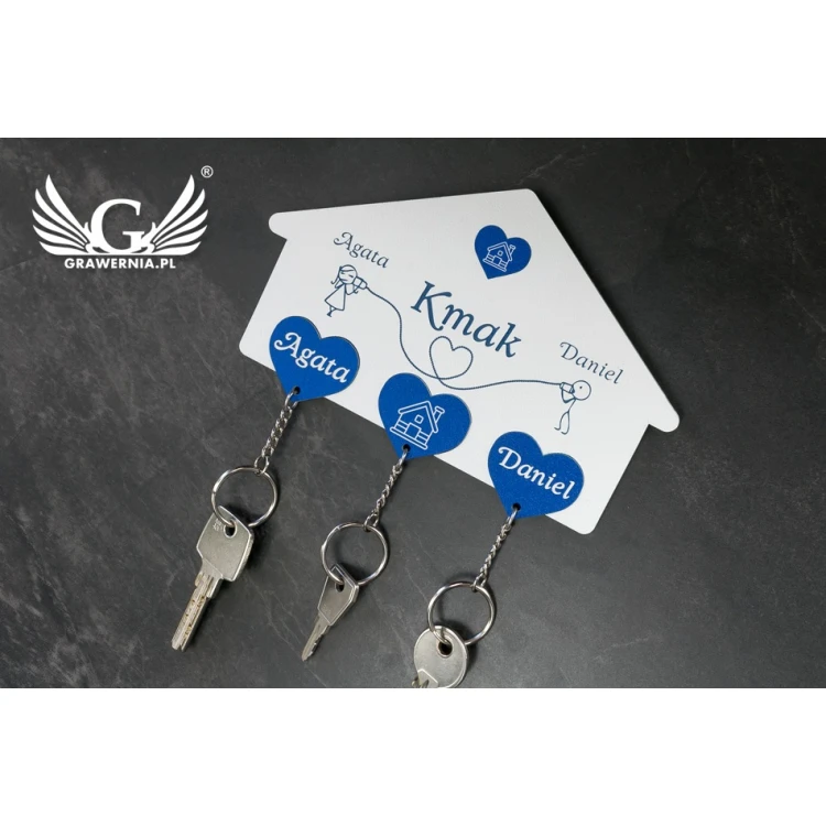 Wieszak na klucze Family - DEK017