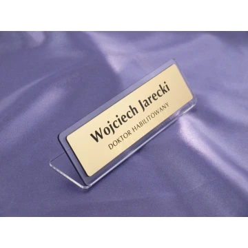 Wizytówka na biurko - wzór W002