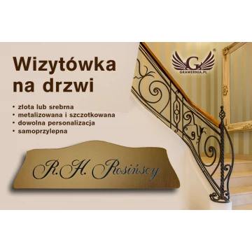Wizytówka na drzwi - wzór T034