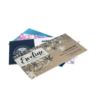 Wizytówki plastikowe 0,5mm - kolorowy druk UV
