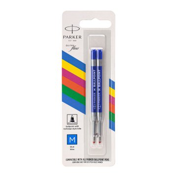 Wkład do długopisu Parker QUINKFLOW Economy - rozmiar M (medium) - niebieski tusz - WKP010