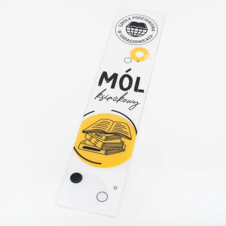 Zakładka do książki z Twoim logo - pakiet 100 sztuk - ZAK024