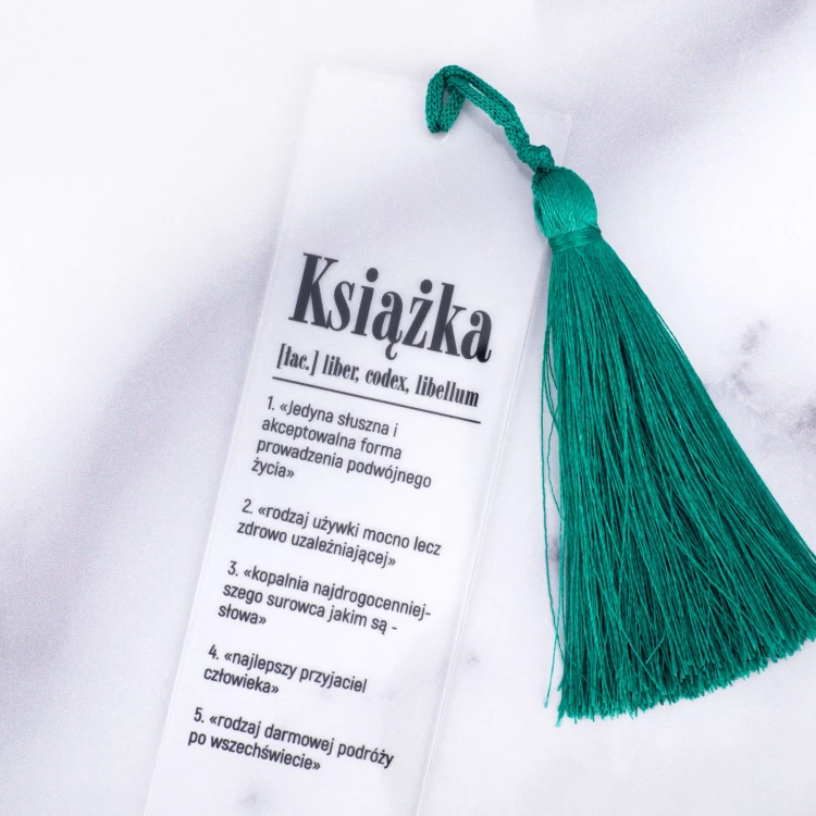 Zakładka do książki - znaczenie słowa książka - ZAK035