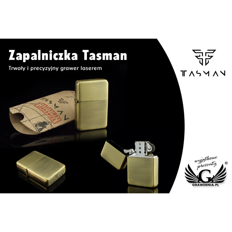 Zapalniczka Tasman Brass Sunrise - TAS001
