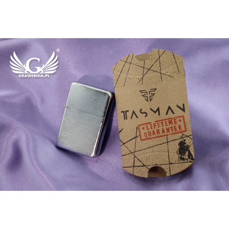 Zapalniczka Tasman Brushed Chrome - TAS002