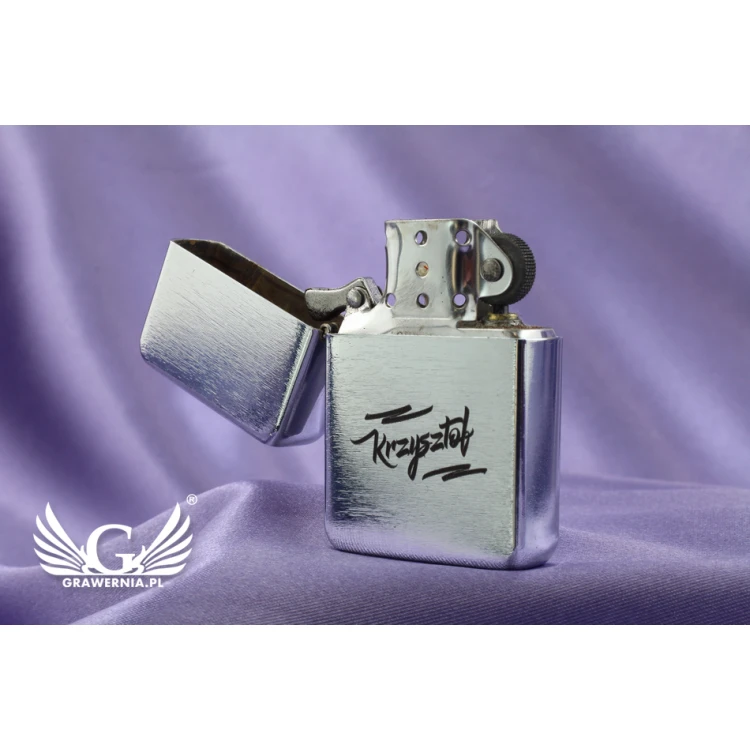 Zapalniczka Tasman Brushed Chrome - TAS002