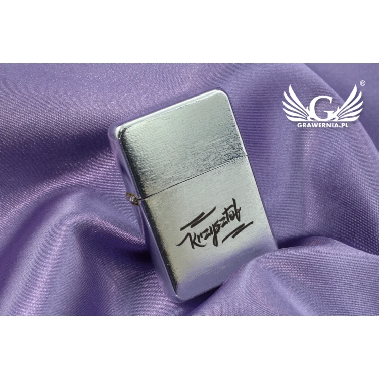 Zapalniczka Tasman Brushed Chrome - TAS002