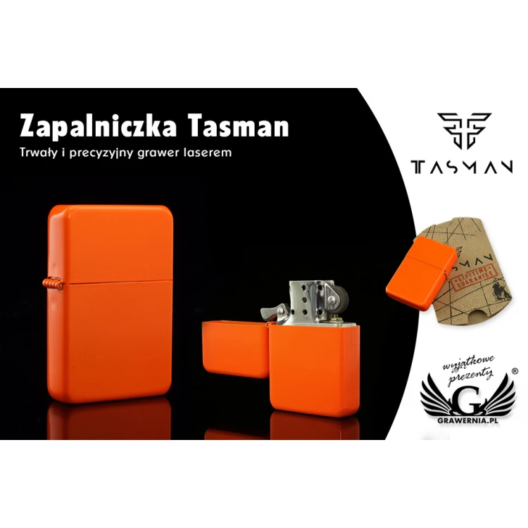 Zapalniczka Tasman Neon Orange - TAS005