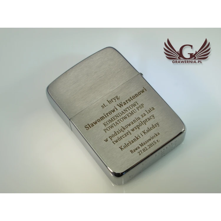 Zapalniczka ZIPPO 1941 Replica Brushed Chrome - ZIP051