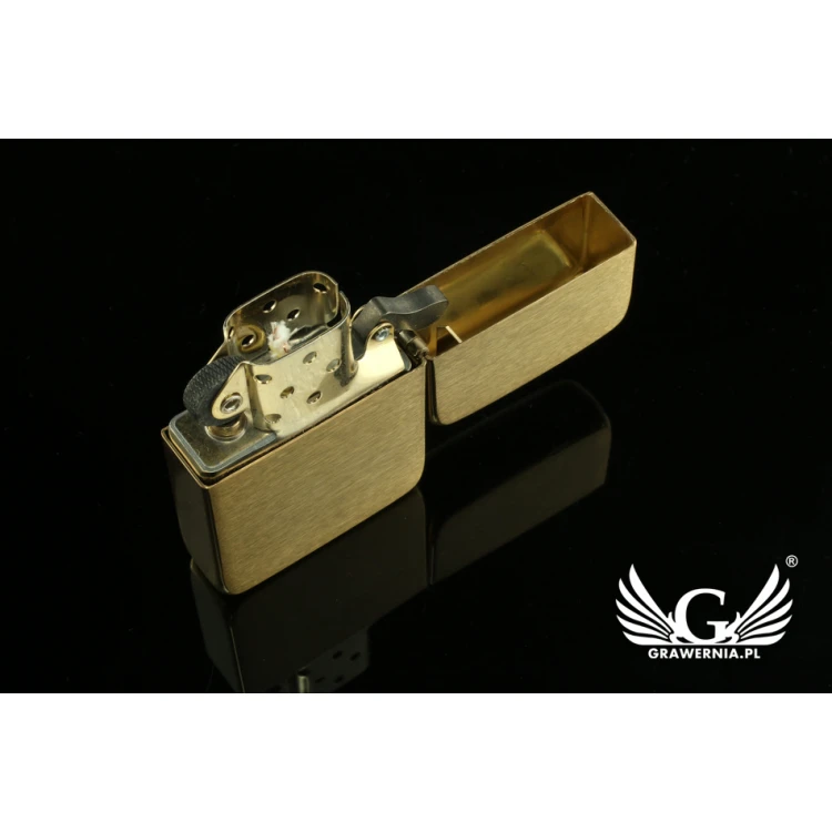 Zapalniczka ZIPPO 1941 Replica Brush Brass Vintaged - ZIP055