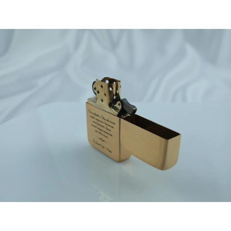 Zapalniczka ZIPPO 1941 Replica Brush Brass Vintaged - ZIP055