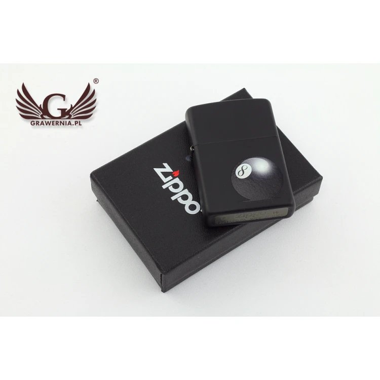 Zapalniczka ZIPPO 8-Ball Black Matte - ZIP034