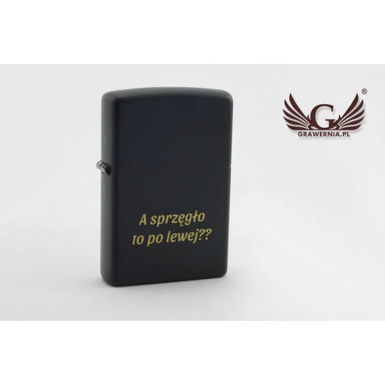 Zapalniczka ZIPPO Black Matte - ZIP030