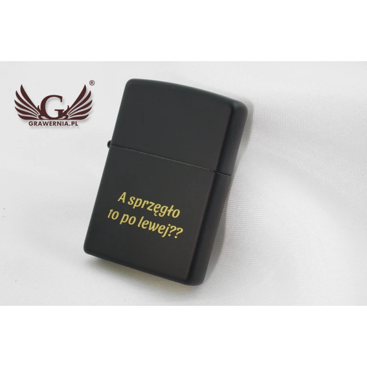 Zapalniczka ZIPPO Black Matte - ZIP030