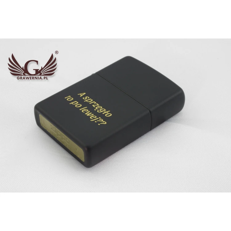 Zapalniczka ZIPPO Black Matte - ZIP030