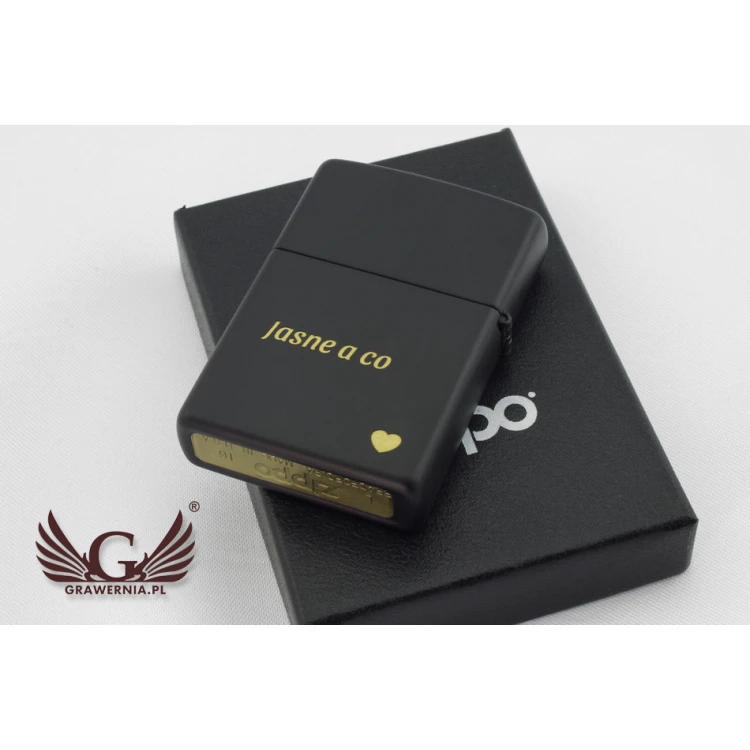 Zapalniczka ZIPPO Black Matte - ZIP030