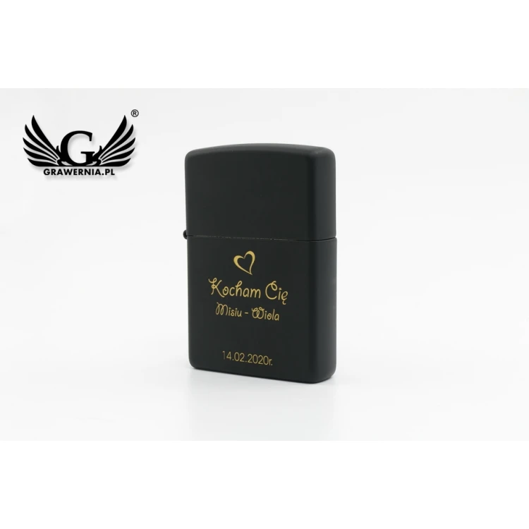 Zapalniczka ZIPPO Black Matte - ZIP030