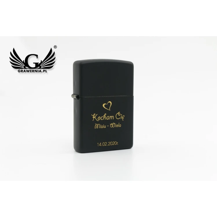 Zapalniczka ZIPPO Black Matte - ZIP030