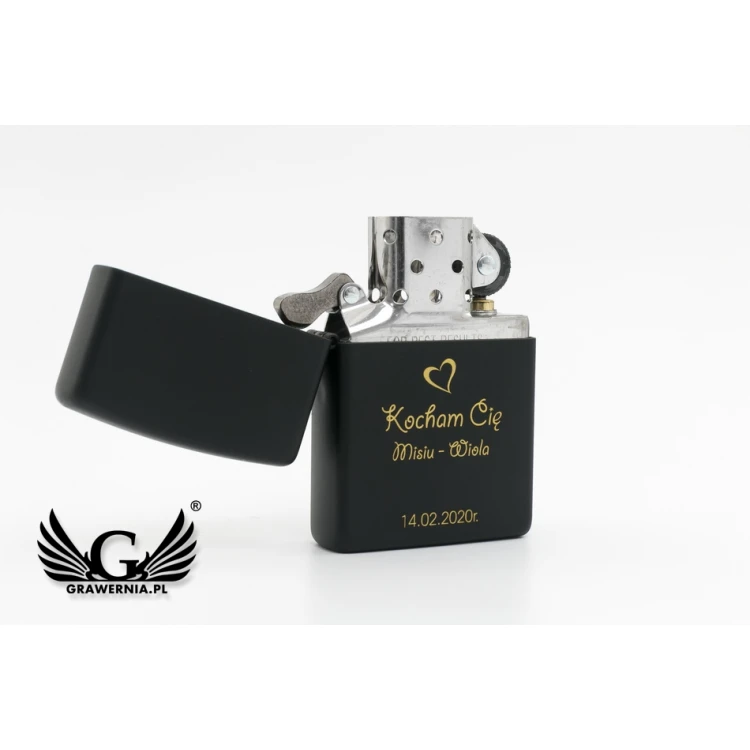 Zapalniczka ZIPPO Black Matte - ZIP030