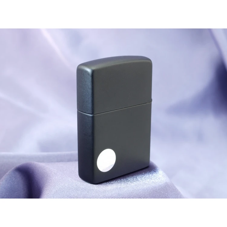 Zapalniczka ZIPPO Black Matte Logo - ZIP056