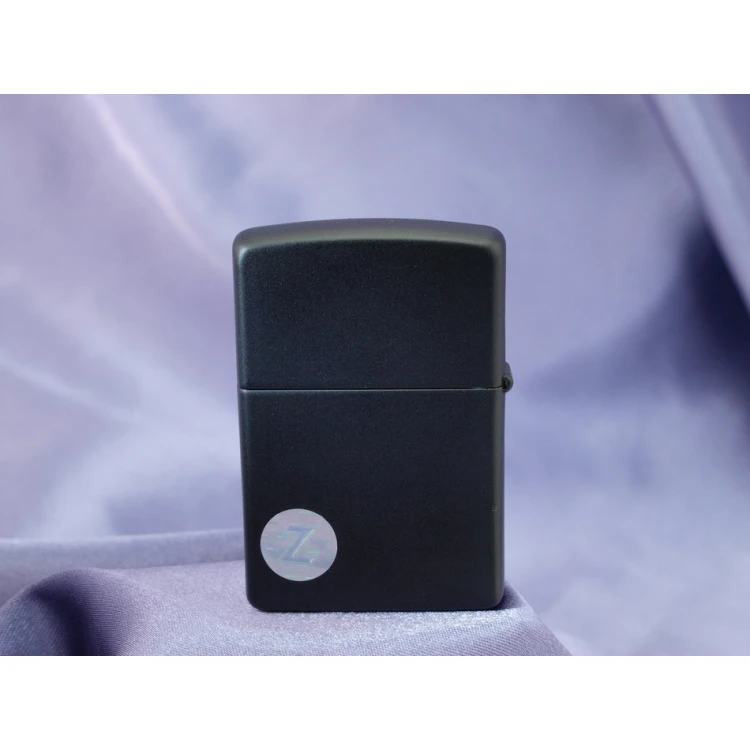 Zapalniczka ZIPPO Black Matte Logo - ZIP056