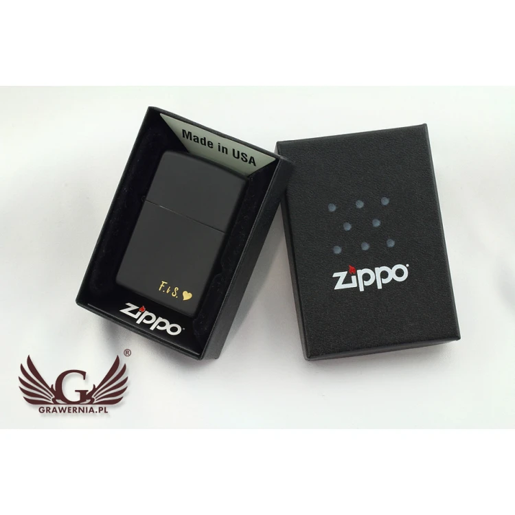 Zapalniczka ZIPPO Black Matte - ZIP030