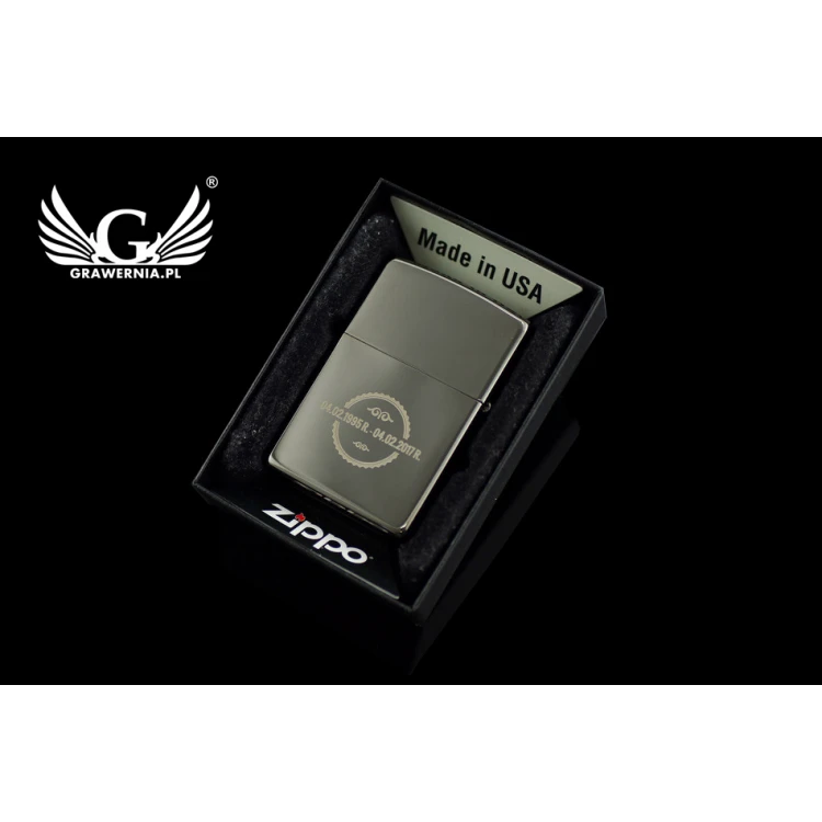  Zapalniczka ZIPPO Black Ice - ZIP028