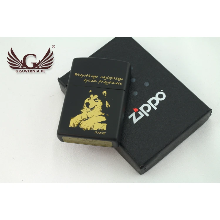 Zapalniczka ZIPPO Black Matte - ZIP030