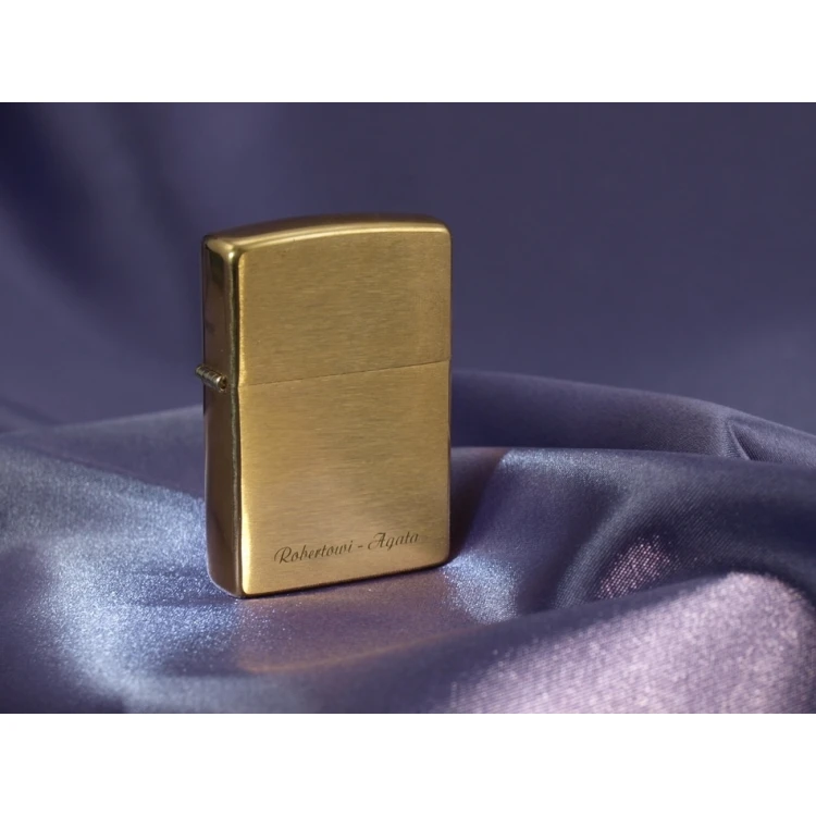 Zapalniczka Zippo Brushed Brass - ZIP053