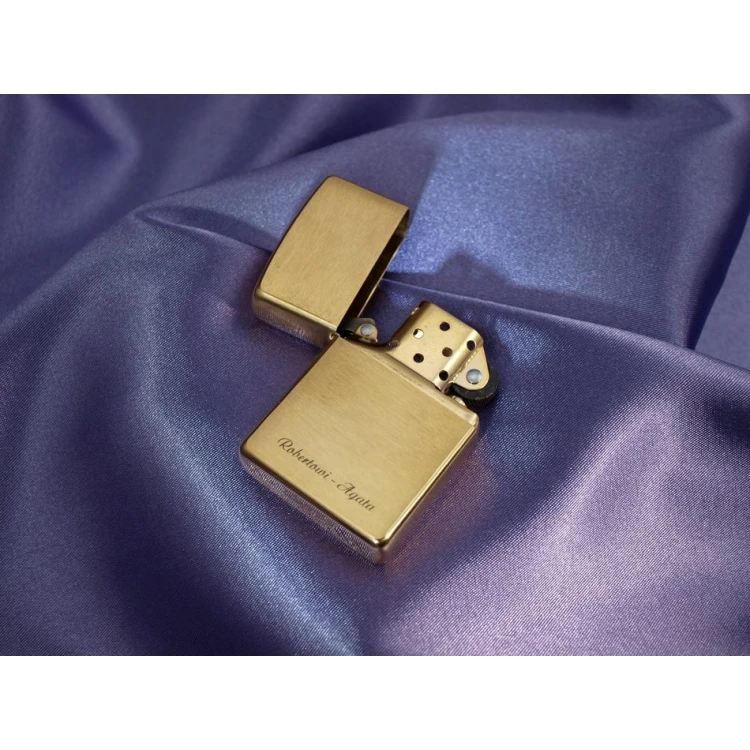 Zapalniczka Zippo Brushed Brass - ZIP053