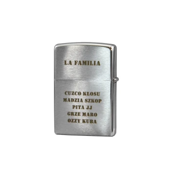 Zapalniczka ZIPPO Brushed Chrome - ZIP052