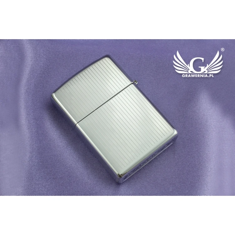 Zapalniczka ZIPPO Engine Turned High Polish Chrome - ZIP013