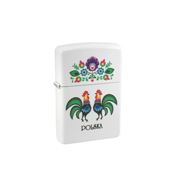 Zapalniczka ZIPPO Folklor White Matte - ZIP006