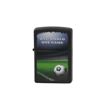 Zapalniczka Zippo One World One Game Black Matte - ZIP018