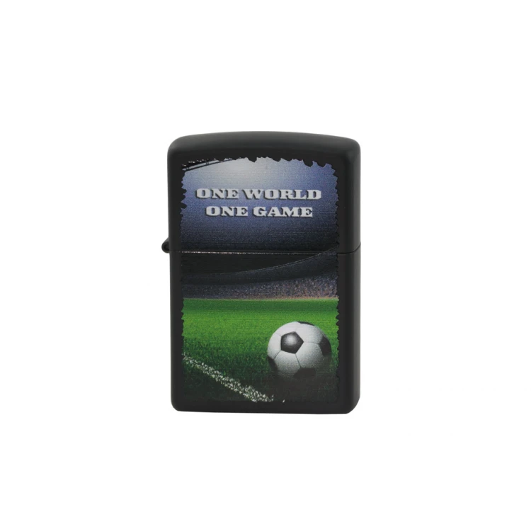 Zapalniczka Zippo One World One Game Black Matte - ZIP018