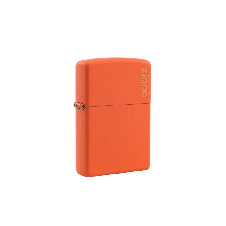 Zapalniczka ZIPPO Orange Matte Logo - ZIP035