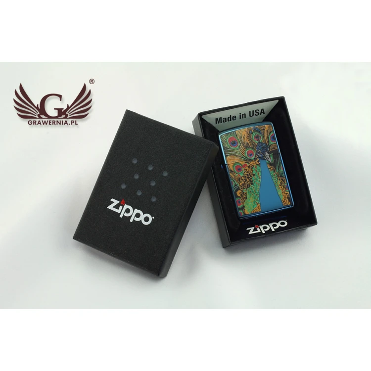 Zapalniczka ZIPPO Paw Sapphire - ZIP054