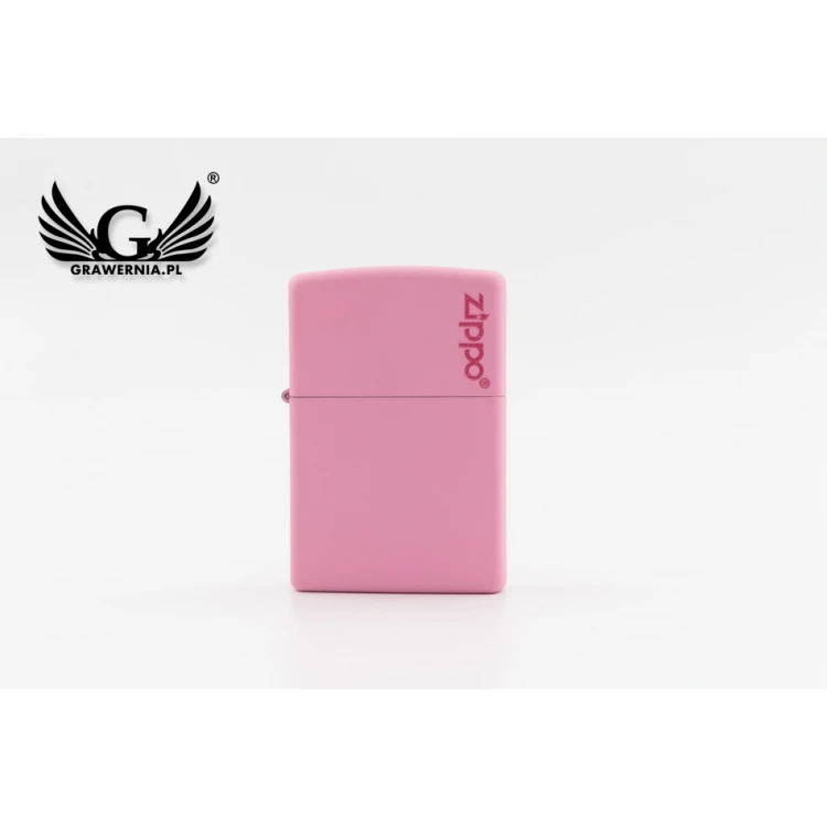Zapalniczka ZIPPO Pink Matte Zippo Logo - ZIP005