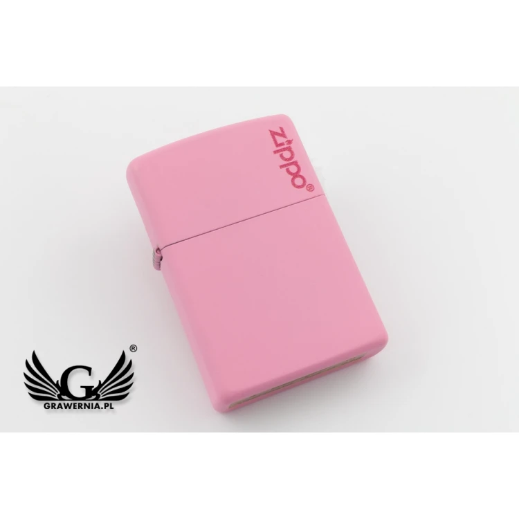 Zapalniczka ZIPPO Pink Matte Zippo Logo - ZIP005